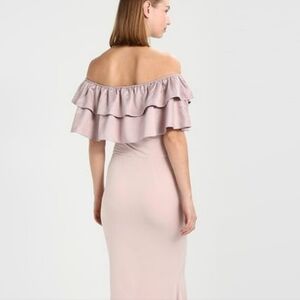 NEW! Silver Bloom Maxi Dress